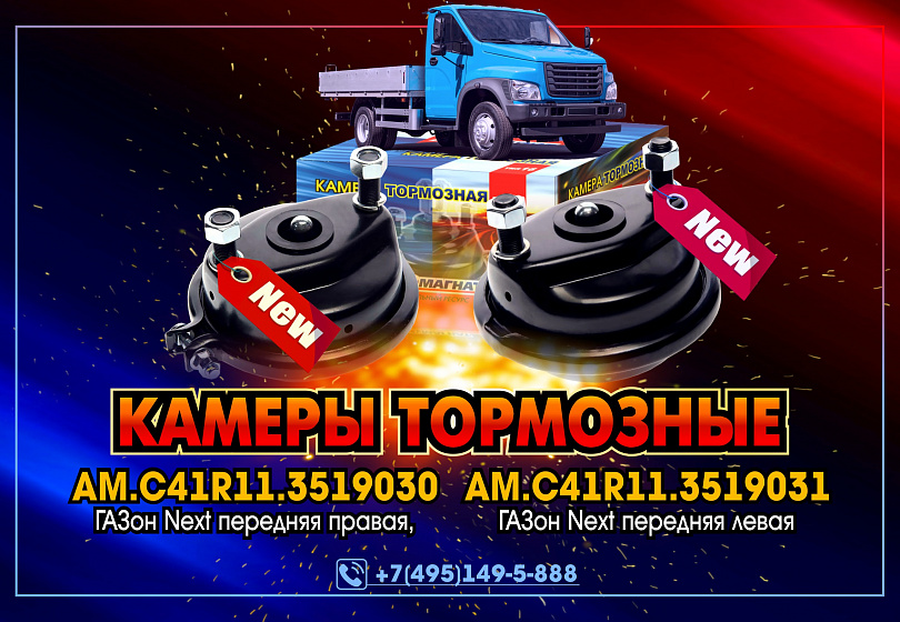 ТОРМОЗНЫЕ КАМЕРЫ - NEW