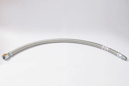 5320-3506060 (АМ) Шланг (61,5 см) тормозной КАМАЗ 5320 резиновый, гайка/штуцер,