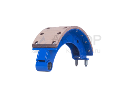 Колодка тормозная в сб. УРАЛ 375-3501090 (шт.) (АККОР)